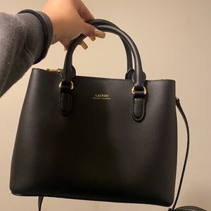 Ralph Lauren crossbody red lining